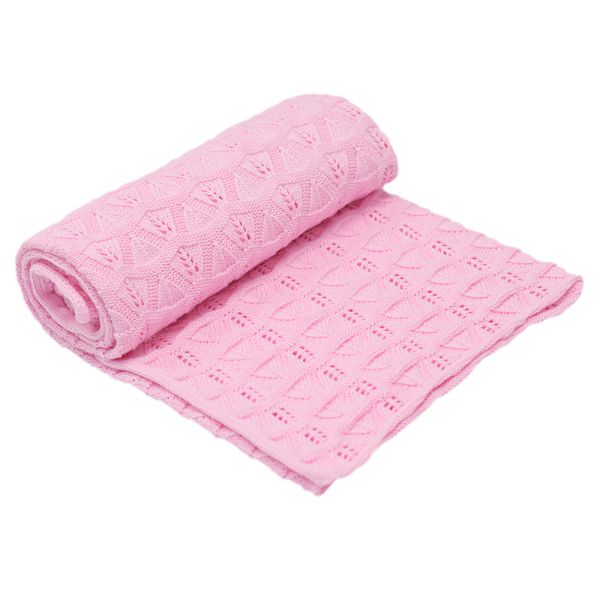 Плед Бавовняний EKO ple-09 рожевий