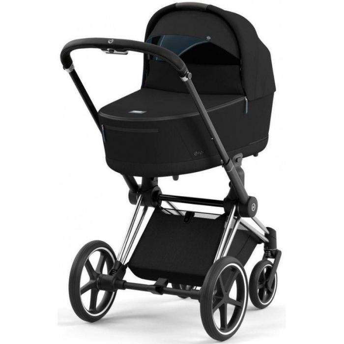Коляска 2 в 1 Cybex Priam 4.0 Sepia Black шасси Chrome Black