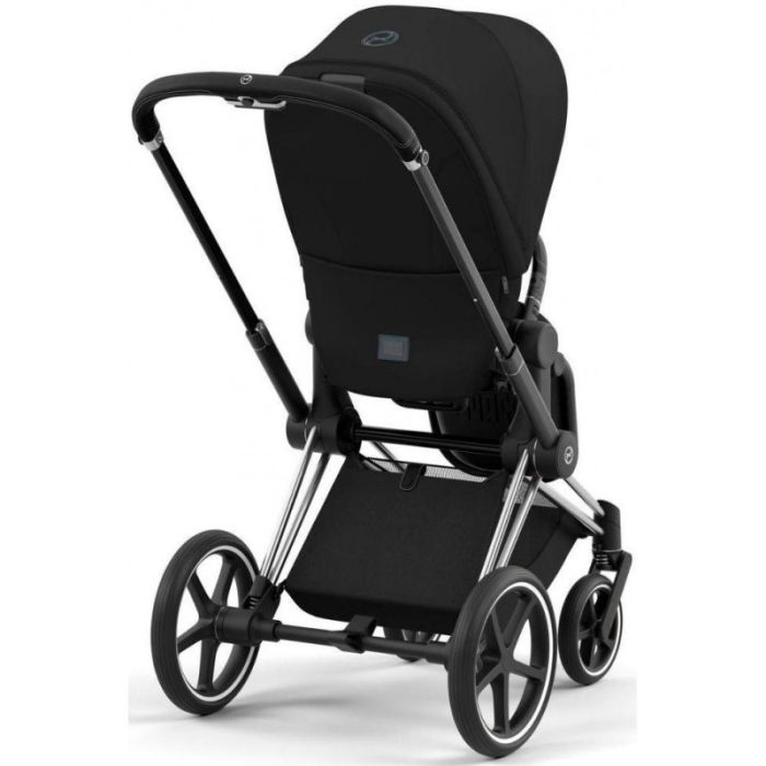 Коляска 2 в 1 Cybex Priam 4.0 Sepia Black шасси Chrome Black
