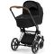 Коляска 2 в 1 Cybex Priam 4.0 Sepia Black шасси Chrome Brown