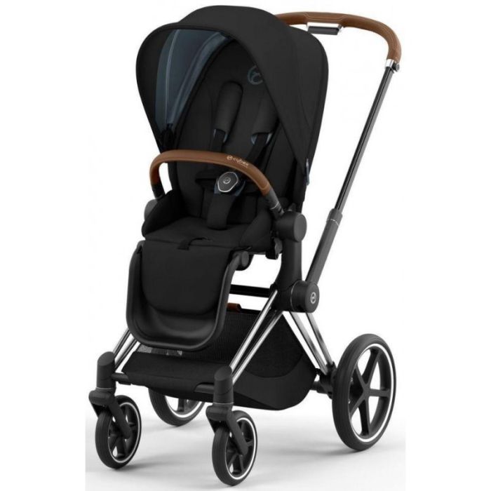 Коляска 2 в 1 Cybex Priam 4.0 Sepia Black шасси Chrome Brown