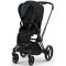 Коляска 2 в 1 Cybex Priam 4.0 Sepia Black шасси Matt Black