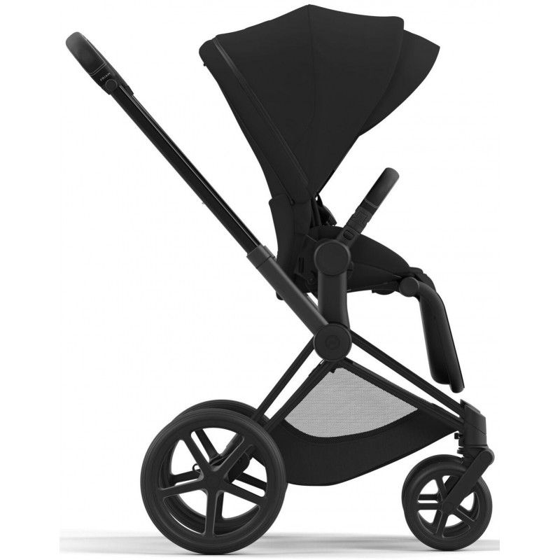 Коляска 2 в 1 Cybex Priam 4.0 Sepia Black шасі Matt Black