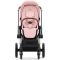 Коляска 2 в 1 Cybex Priam 4.0 Peach Pink шасси Chrome Brown