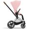 Коляска 2 в 1 Cybex Priam 4.0 Peach Pink шасси Chrome Brown