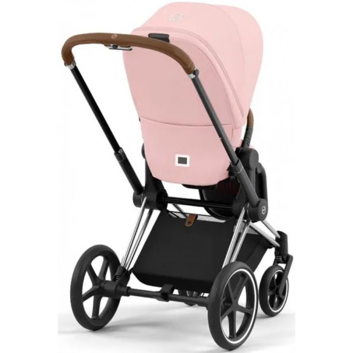 Коляска 2 в 1 Cybex Priam 4.0 Peach Pink шасси Chrome Brown
