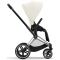 Коляска 2 в 1 Cybex Priam 4.0 Off White шасси Chrome Black