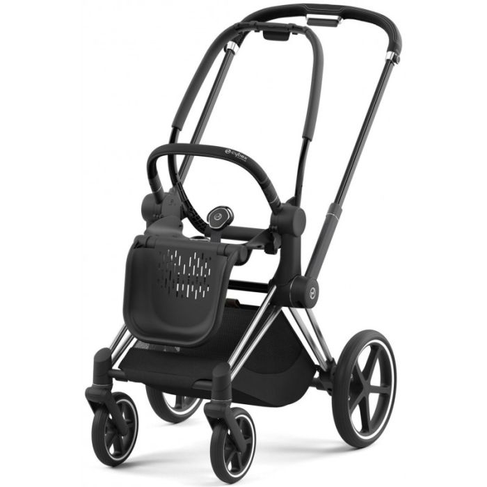 Коляска 2 в 1 Cybex Priam 4.0 Mirage Grey шасси Chrome Black