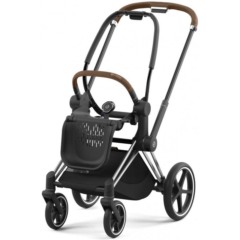 Коляска 2 в 1 Cybex Priam 4.0 Peach Pink шасси Chrome Brown