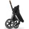 Коляска 2 в 1 Cybex Priam 4.0 Sepia Black шасси Chrome Brown