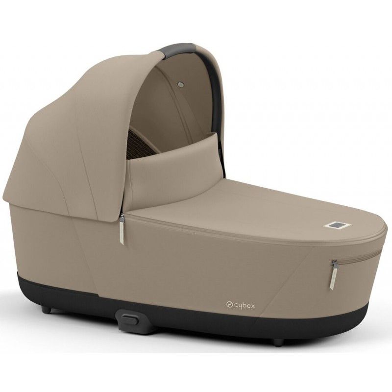 Коляска 2 в 1 Cybex Priam 4.0 Cozy Beige шасси Chrome Brown