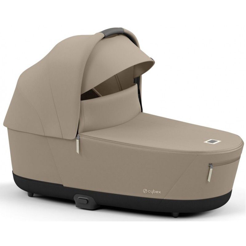 Коляска 2 в 1 Cybex Priam 4.0 Cozy Beige шасси Chrome Black