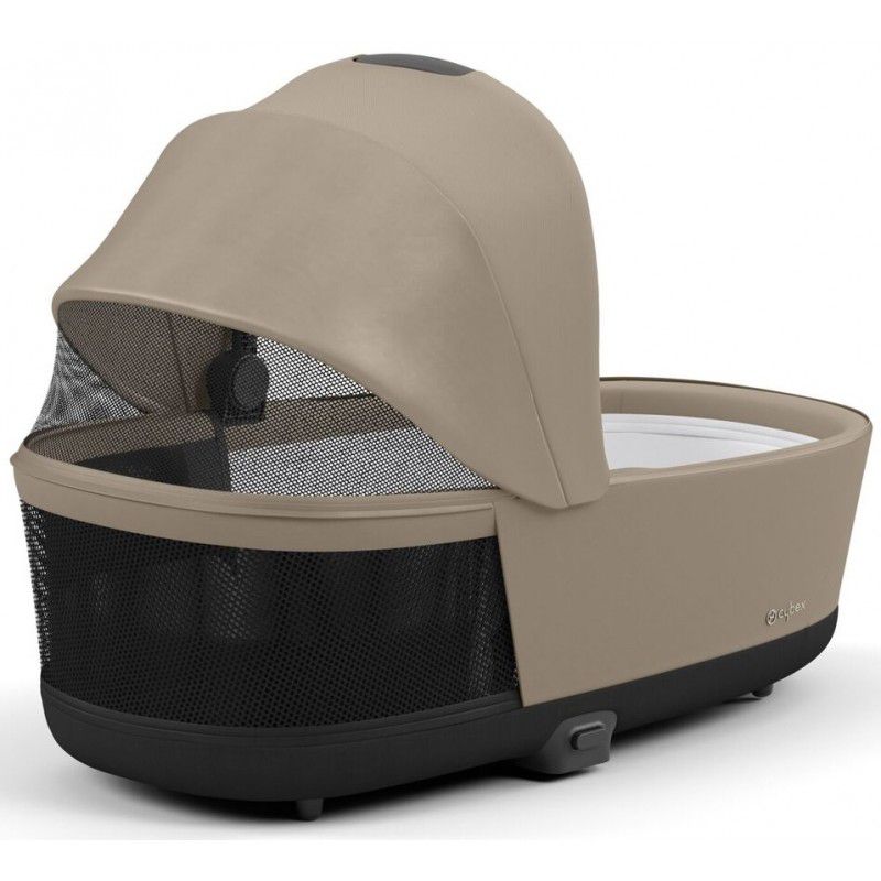 Коляска 2 в 1 Cybex Priam 4.0 Cozy Beige шасси Rosegold