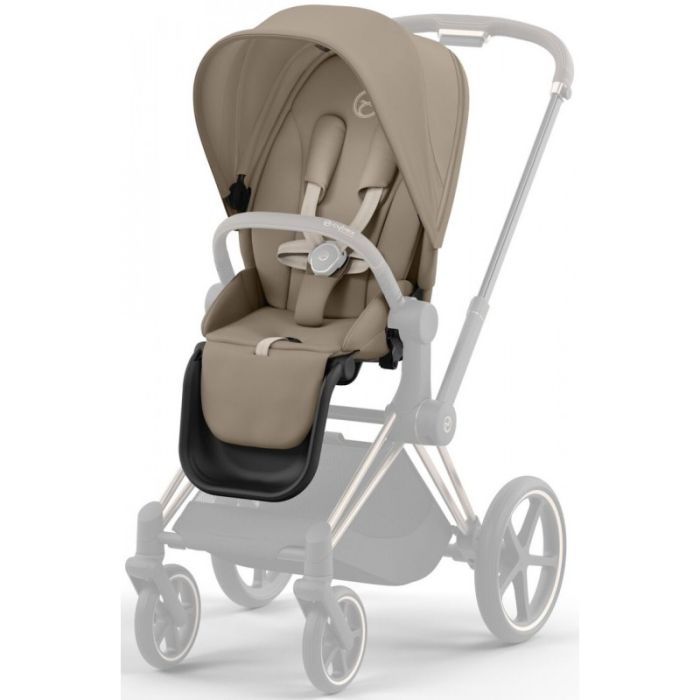 Коляска 2 в 1 Cybex Priam 4.0 Cozy Beige шасси Matt Black