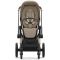 Коляска 2 в 1 Cybex Priam 4.0 Cozy Beige шасси Rosegold