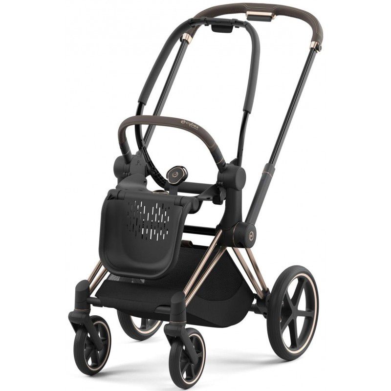 Коляска 2 в 1 Cybex Priam 4.0 Leaf Green шасі Rosegold