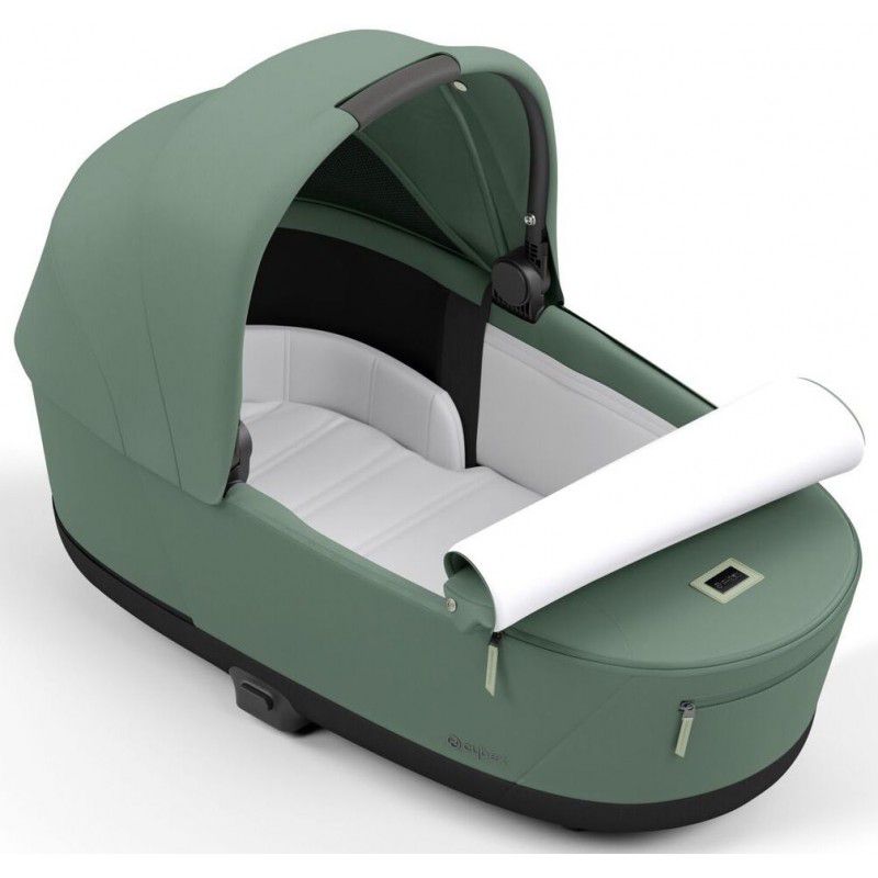 Коляска 2 в 1 Cybex Priam 4.0 Leaf Green шасси Matt Black