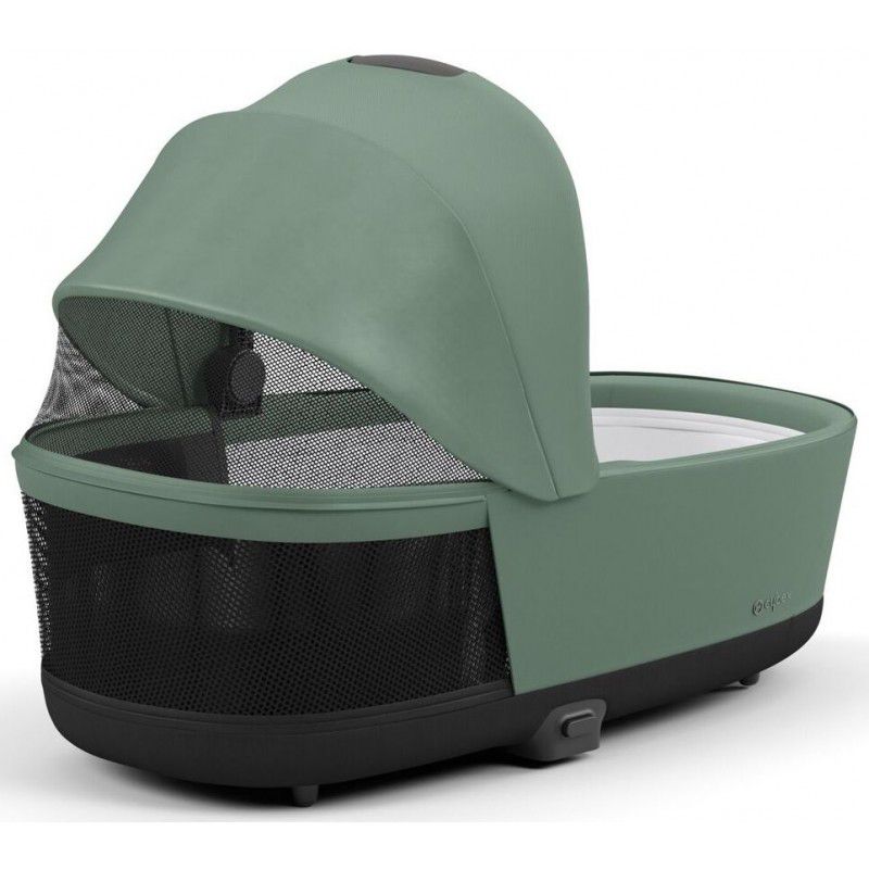 Коляска 2 в 1 Cybex Priam 4.0 Leaf Green шасі Chrome Black