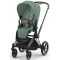 Коляска 2 в 1 Cybex Priam 4.0 Leaf Green шасси Rosegold
