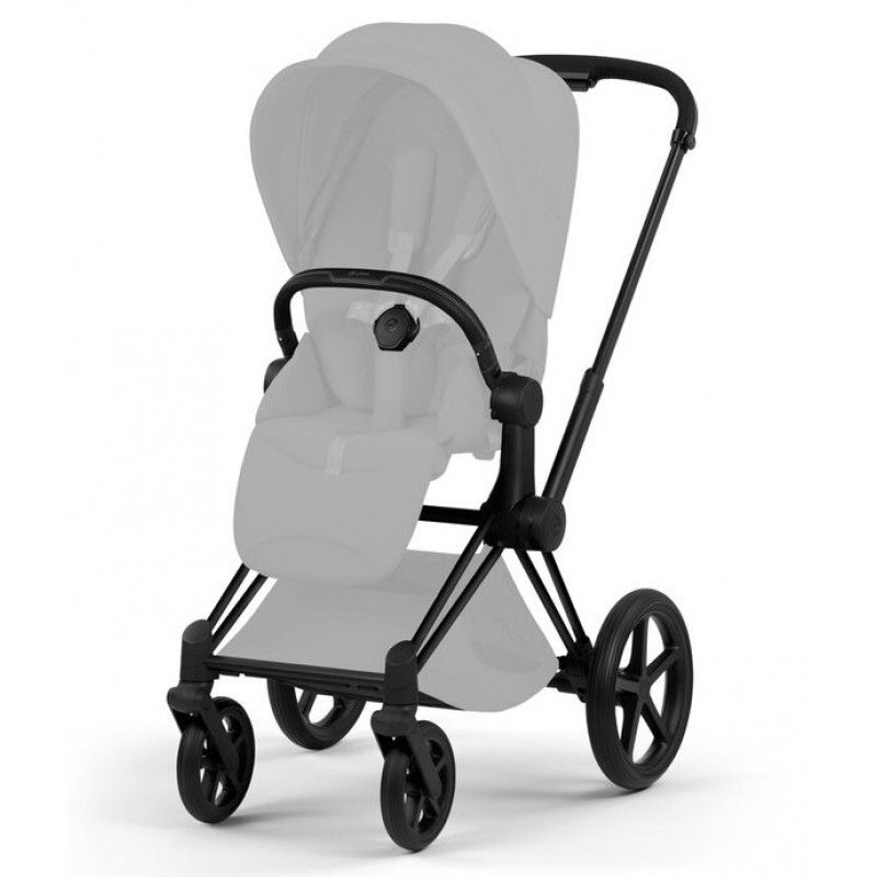 Коляска 2 в 1 Cybex Priam 5.0 Style Collection Sepia Black шасси Matt Black