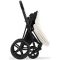 Коляска 2 в 1 Cybex Priam 4.0 Off White шасси Matt Black