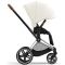 Коляска 2 в 1 Cybex Priam 4.0 Off White шасси Chrome Brown