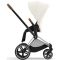 Коляска 2 в 1 Cybex Priam 4.0 Off White шасси Chrome Brown