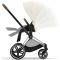 Коляска 2 в 1 Cybex Priam 4.0 Off White шасси Chrome Brown