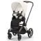 Коляска 2 в 1 Cybex Priam 4.0 Off White шасси Rosegold