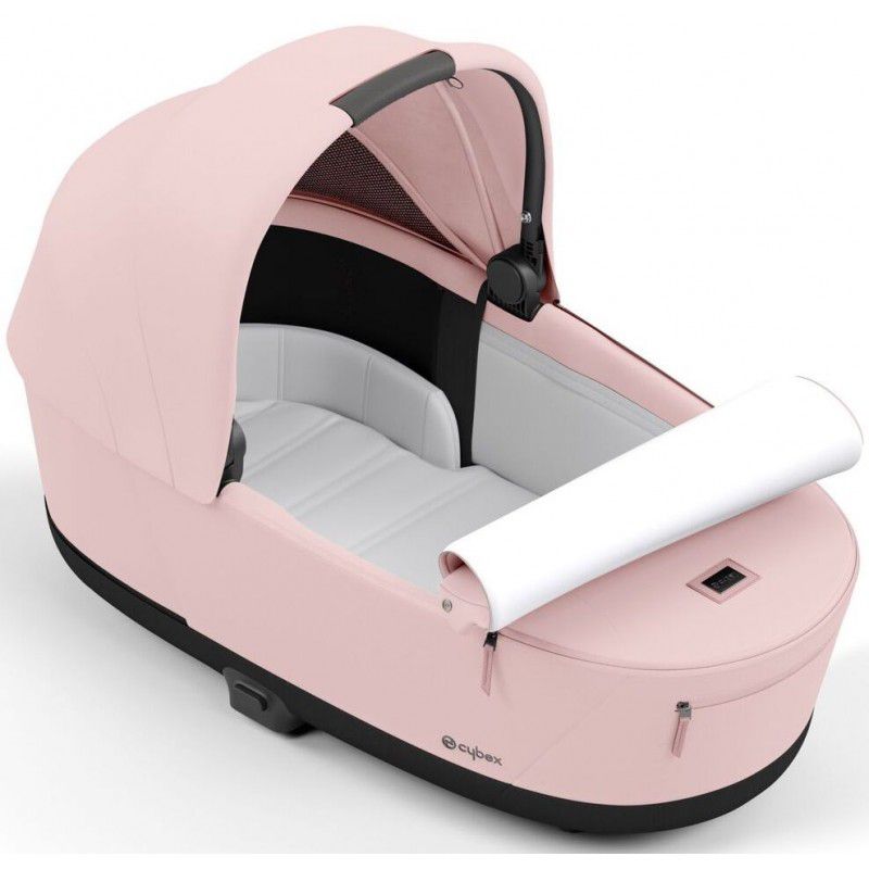 Коляска 2 в 1 Cybex Priam 4.0 Peach Pink шасси Chrome Brown