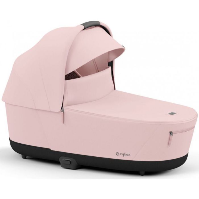 Коляска 2 в 1 Cybex Priam 4.0 Peach Pink шасси Matt Black