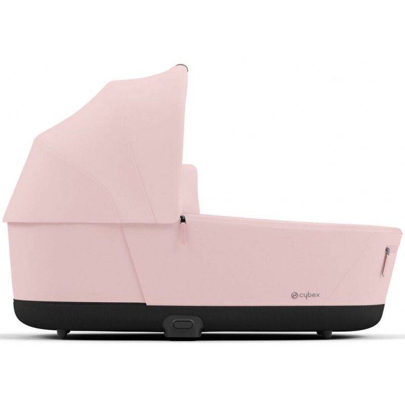 Коляска 2 в 1 Cybex Priam 4.0 Peach Pink шасси Matt Black