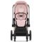 Коляска 2 в 1 Cybex Priam 4.0 Peach Pink шасси Rosegold