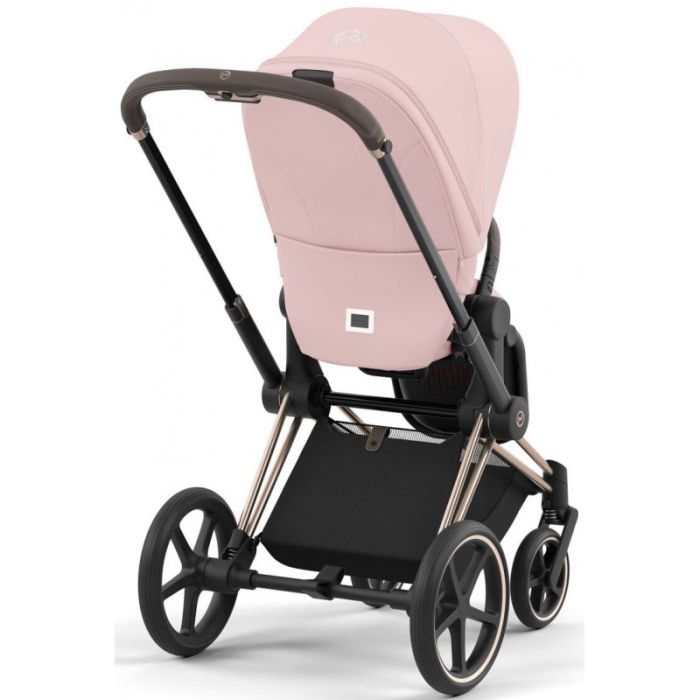 Коляска 2 в 1 Cybex Priam 4.0 Peach Pink шасси Rosegold