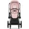 Коляска 2 в 1 Cybex Priam 4.0 Peach Pink шасси Chrome Black