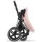 Коляска 2 в 1 Cybex Priam 4.0 Peach Pink шасси Chrome Black