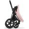 Коляска 2 в 1 Cybex Priam 4.0 Peach Pink шасси Matt Black
