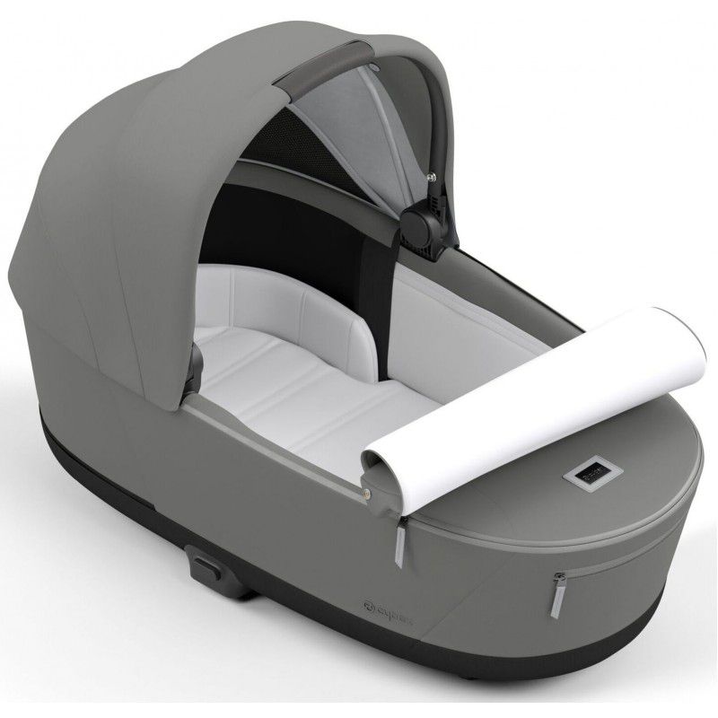 Коляска 2 в 1 Cybex Priam 4.0 Mirage Grey шасі Chrome Brown