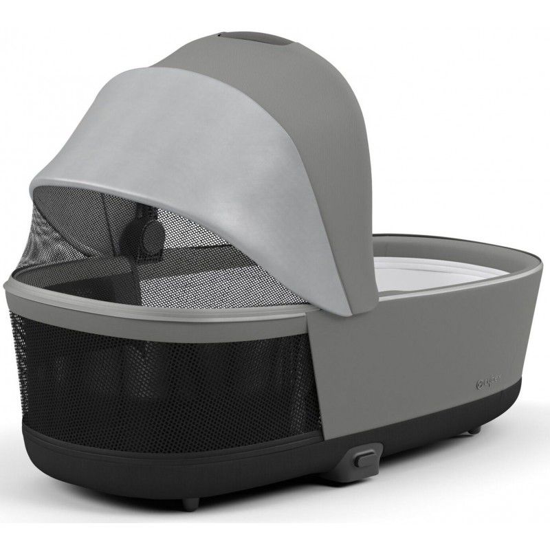 Коляска 2 в 1 Cybex Priam 4.0 Mirage Grey шасси Matt Black