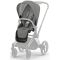 Коляска 2 в 1 Cybex Priam 4.0 Mirage Grey шасси Matt Black