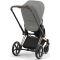 Коляска 2 в 1 Cybex Priam 4.0 Mirage Grey шасси Rosegold