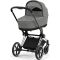 Коляска 2 в 1 Cybex Priam 4.0 Mirage Grey шасси Chrome Black