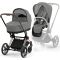 Коляска 2 в 1 Cybex Priam 4.0 Mirage Grey шасси Rosegold