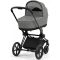Коляска 2 в 1 Cybex Priam 4.0 Mirage Grey шасси Matt Black