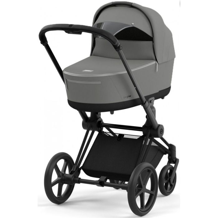 Коляска 2 в 1 Cybex Priam 4.0 Mirage Grey шасси Matt Black