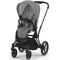 Коляска 2 в 1 Cybex Priam 4.0 Mirage Grey шасси Matt Black