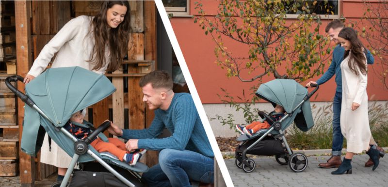 Прогулянкова коляска Baby Design WAVE 107 SILVER GRAY