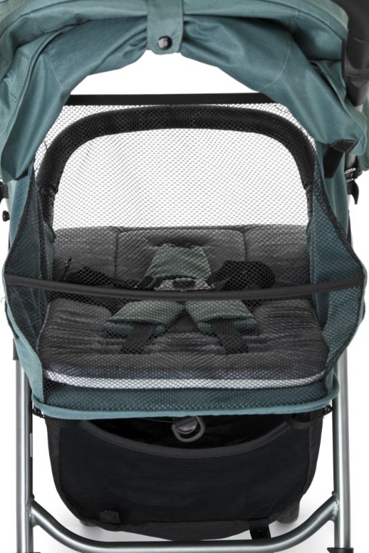 Прогулочная коляска Baby Design WAVE 107  SILVER GRAY