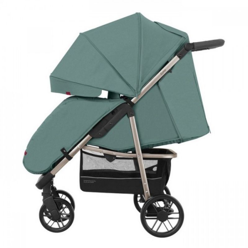 Коляска прогулочная CARRELLO Echo CRL-8508 Emerald Green + дождевик L