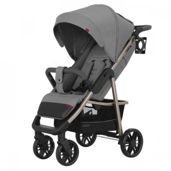 Прогулянкова коляска CARRELLO Echo CRL-8508 Rhino Gray + дощовик L Прогулянкова коляска CARRELLO Echo CRL-8508 Rhino Gray + дощовик L